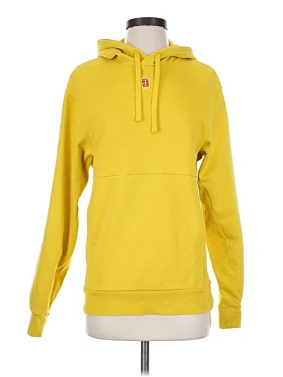 Pre-owned Nike Pullover Hoodie In Yellow