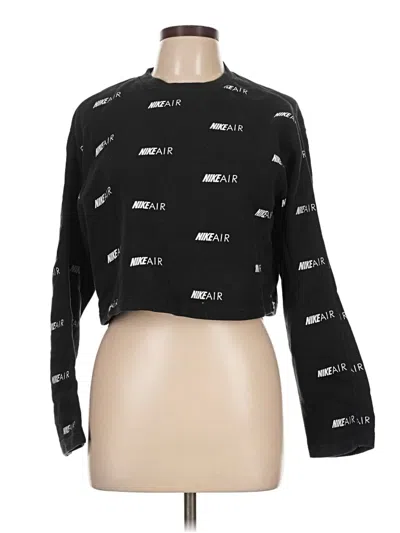 Pre-owned Nike Pullover Sweater In Black