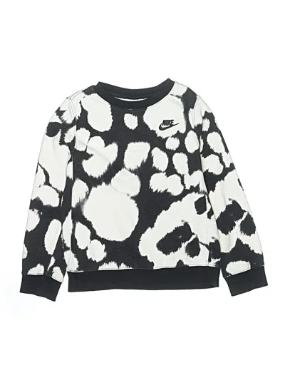 Pre-owned Nike Kids' Pullover Sweater In Black