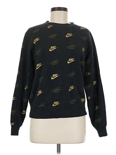 Pre-owned Nike Pullover Sweater In Black