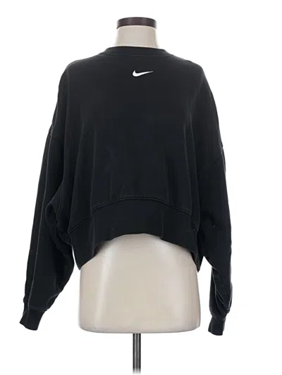 Pre-owned Nike Pullover Sweater In Black