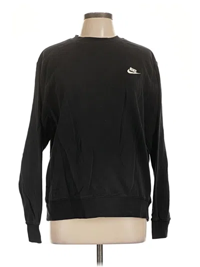Pre-owned Nike Pullover Sweater In Black