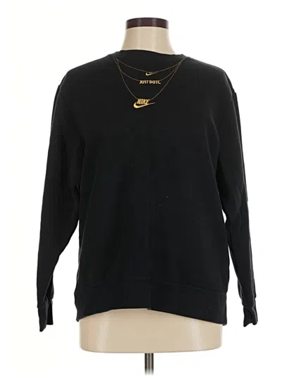 Pre-owned Nike Pullover Sweater In Black