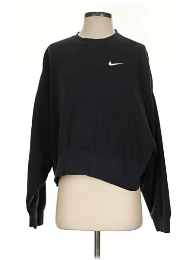 Pre-owned Nike Pullover Sweater In Black