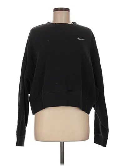 Pre-owned Nike Pullover Sweater In Black