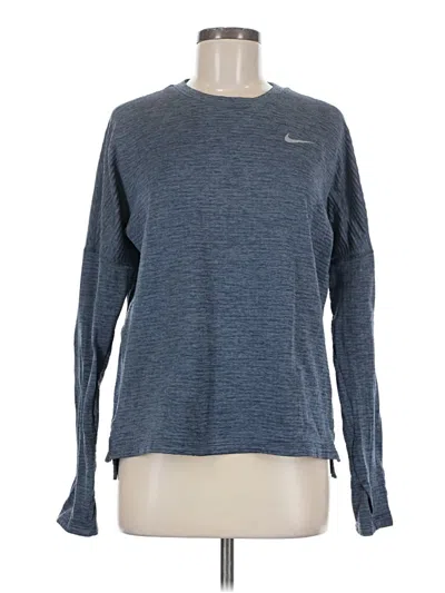 Pre-owned Nike Pullover Sweater In Blue