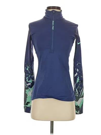 Pre-owned Nike Pullover Sweater In Blue