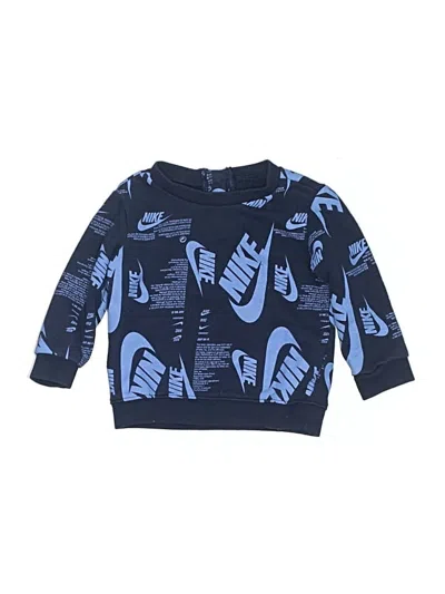 Pre-owned Nike Kids' Pullover Sweater In Blue