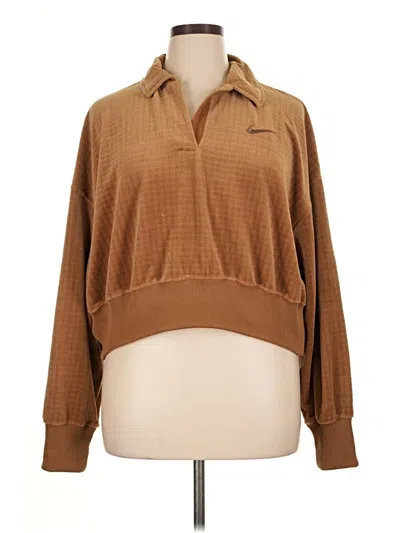 Pre-owned Nike Pullover Sweater In Brown