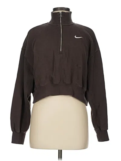 Pre-owned Nike Pullover Sweater In Brown