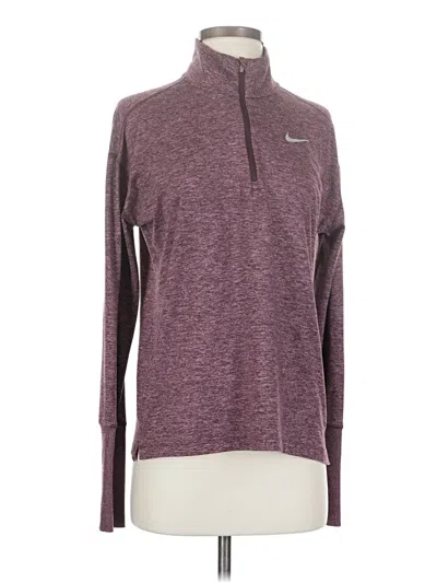 Pre-owned Nike Pullover Sweater In Burgundy
