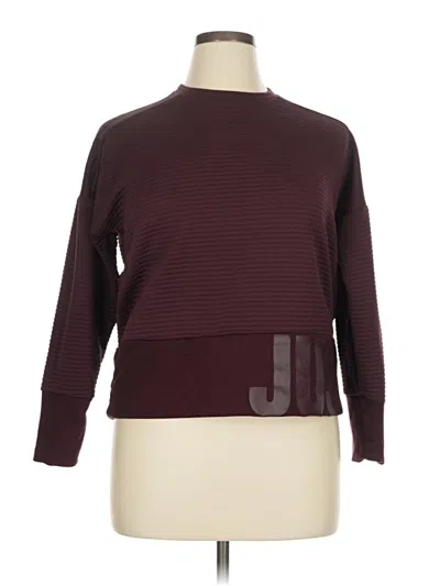 Pre-owned Nike Pullover Sweater In Burgundy