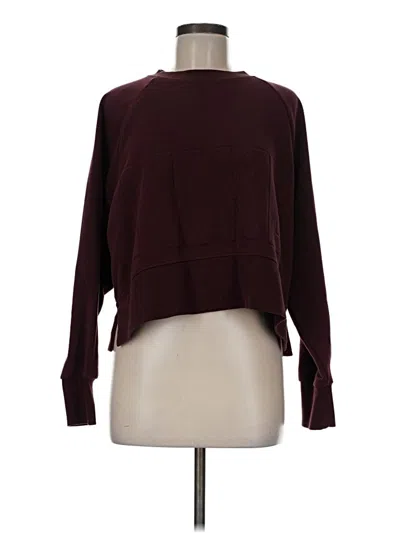 Pre-owned Nike Pullover Sweater In Burgundy