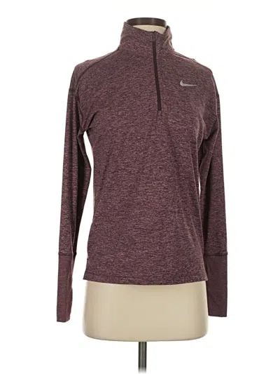 Pre-owned Nike Pullover Sweater In Burgundy