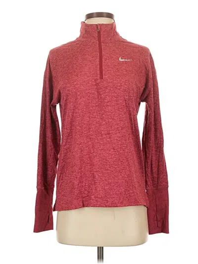 Pre-owned Nike Pullover Sweater In Burgundy