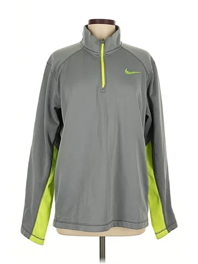 Pre-owned Nike Pullover Sweater In Gray