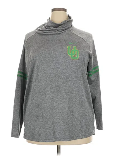 Pre-owned Nike Pullover Sweater In Gray