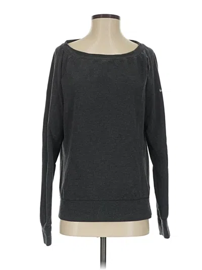 Pre-owned Nike Pullover Sweater In Gray