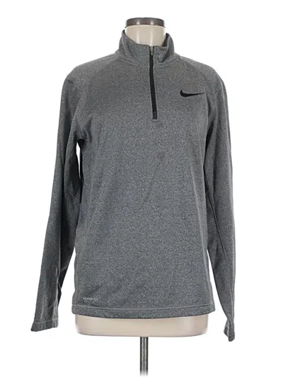 Pre-owned Nike Pullover Sweater In Gray