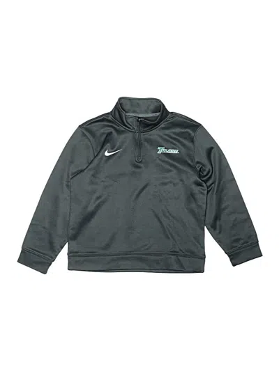 Pre-owned Nike Kids' Pullover Sweater In Gray