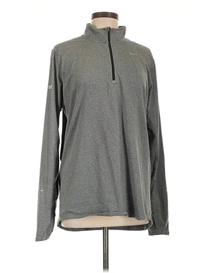 Pre-owned Nike Pullover Sweater In Gray