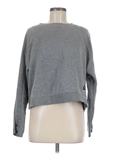 Pre-owned Nike Pullover Sweater In Gray