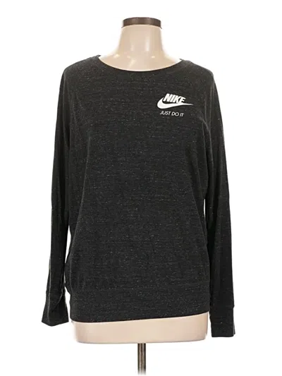 Pre-owned Nike Pullover Sweater In Gray