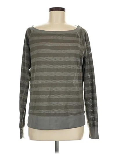 Pre-owned Nike Pullover Sweater In Gray