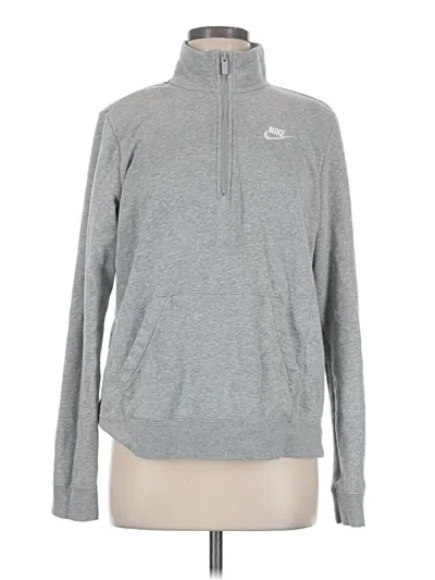 Pre-owned Nike Pullover Sweater In Gray