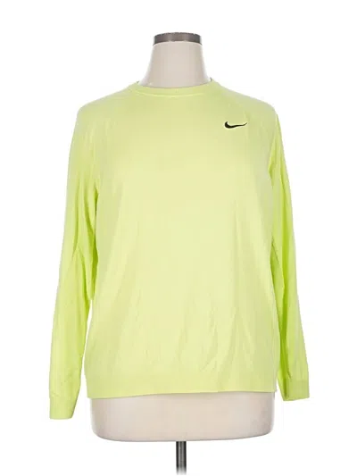 Pre-owned Nike Pullover Sweater In Green