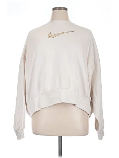 Pre-owned Nike Pullover Sweater In Ivory