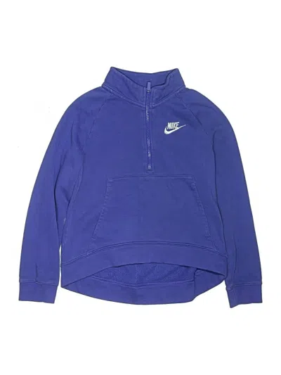 Pre-owned Nike Kids' Pullover Sweater In Purple