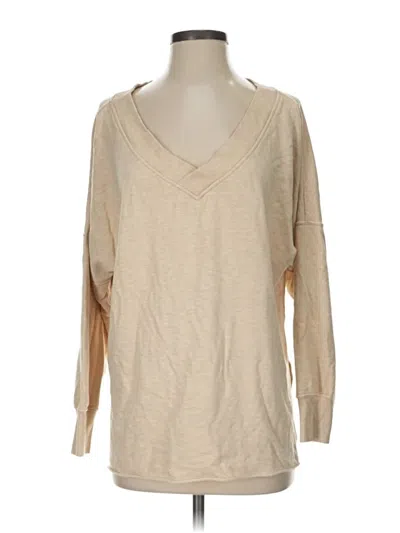Pre-owned Nike Pullover Sweater In Tan