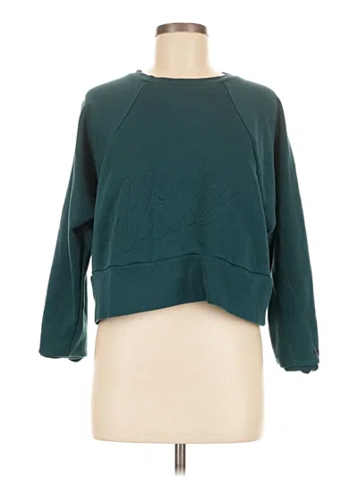Pre-owned Nike Pullover Sweater In Teal