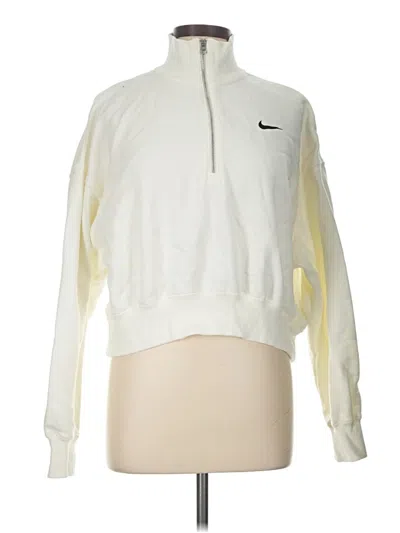 Pre-owned Nike Pullover Sweater In White