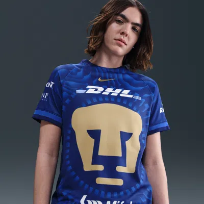 Nike Pumas Unam 2025/26 Stadium Away  Women's Dri-fit Soccer Replica Jersey In Blue