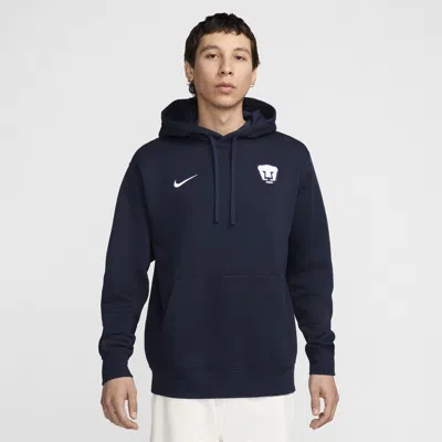 Nike Pumas Unam Club  Men's Soccer Pullover Hoodie In Blue