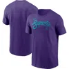 Nike Purple Arizona Diamondbacks 2025 City Connect Wordmark T-shirt