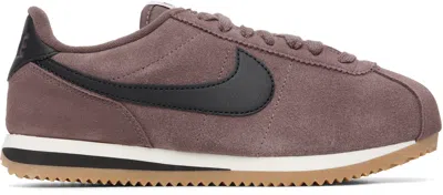 Nike Cortez Lace-up Sneakers In Brown