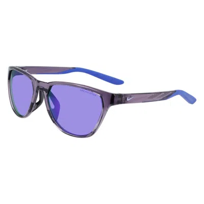 Nike Purple Injected Sunglasses In Brown