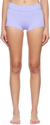 Nike Purple Kick Swim Shorts In 557 Purple Pulse