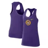 NIKE NIKE PURPLE LSU TIGERS MODERN CIRCLE RACERBACK TANK TOP