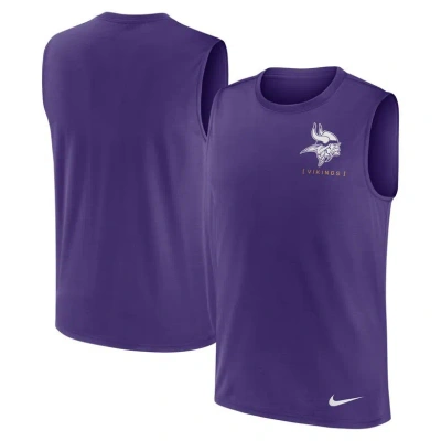 Nike Purple Minnesota Vikings Muscle Tank Top