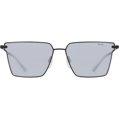 Nike Pursuit Flair 60mm Square Sunglasses In Black