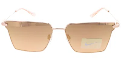 Nike Pursuit Flair Ib3683x 600 Occhiali Da Sole Oro Per Uomo In Gold