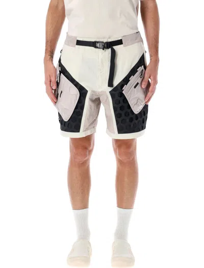 Nike Qs Ispa Shorts In Light Bone