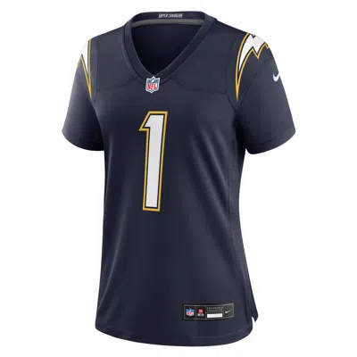 Nike Quentin Johnston Los Angeles Chargers Womenâs  Women's Nfl Game Jersey In Blue
