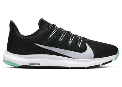 Pre-owned Nike Quest 2 (women's) Sneakers In Black/hyper Turquoise/sky Blue Grey