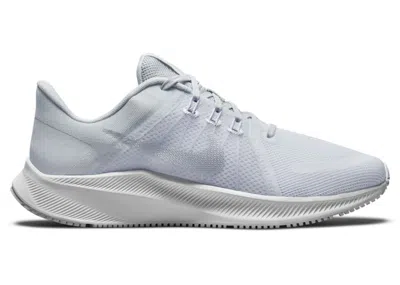 Pre-owned Nike Quest 4 (women's) Sneakers In White/photon Dust/metallic Silver