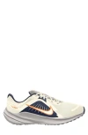 Nike Quest 5 Road Running Shoe In Sail/total Orange/blue